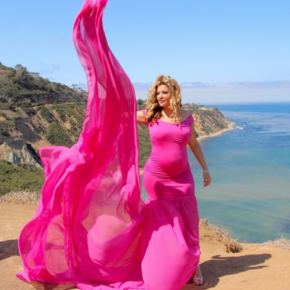Dresses & Skirts - Maternity Photoshoot Dress🎀👗💖